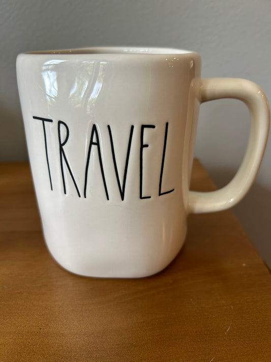 Rae Dunn “Travel” Mug Artisan Collection